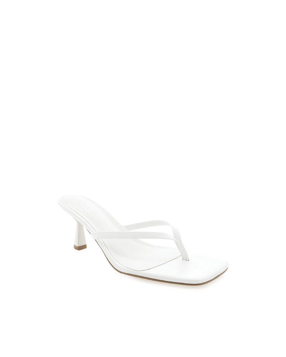 BILLINI Xami Thong Heel White Size 10