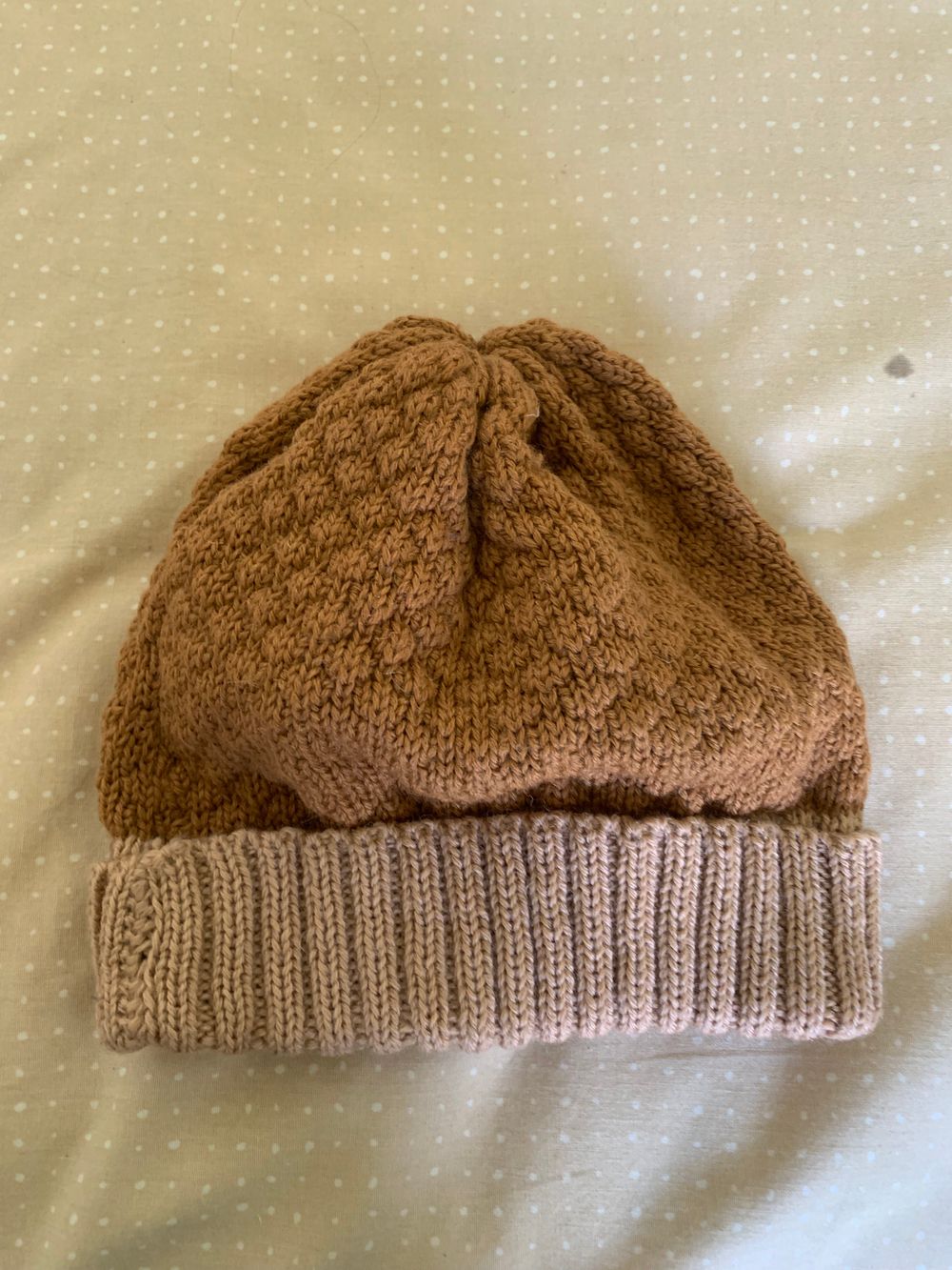 Citta Knit Brown Beanie