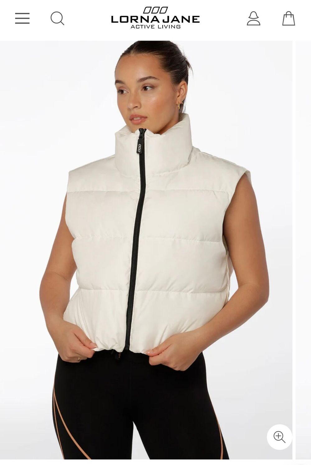 Lorna Jane Weighless Puffer Vest