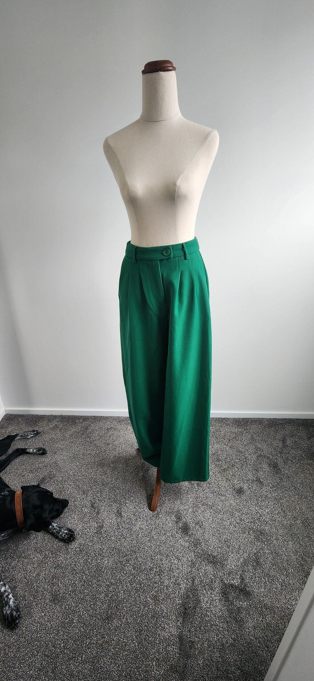Princess Polly Green Trousers