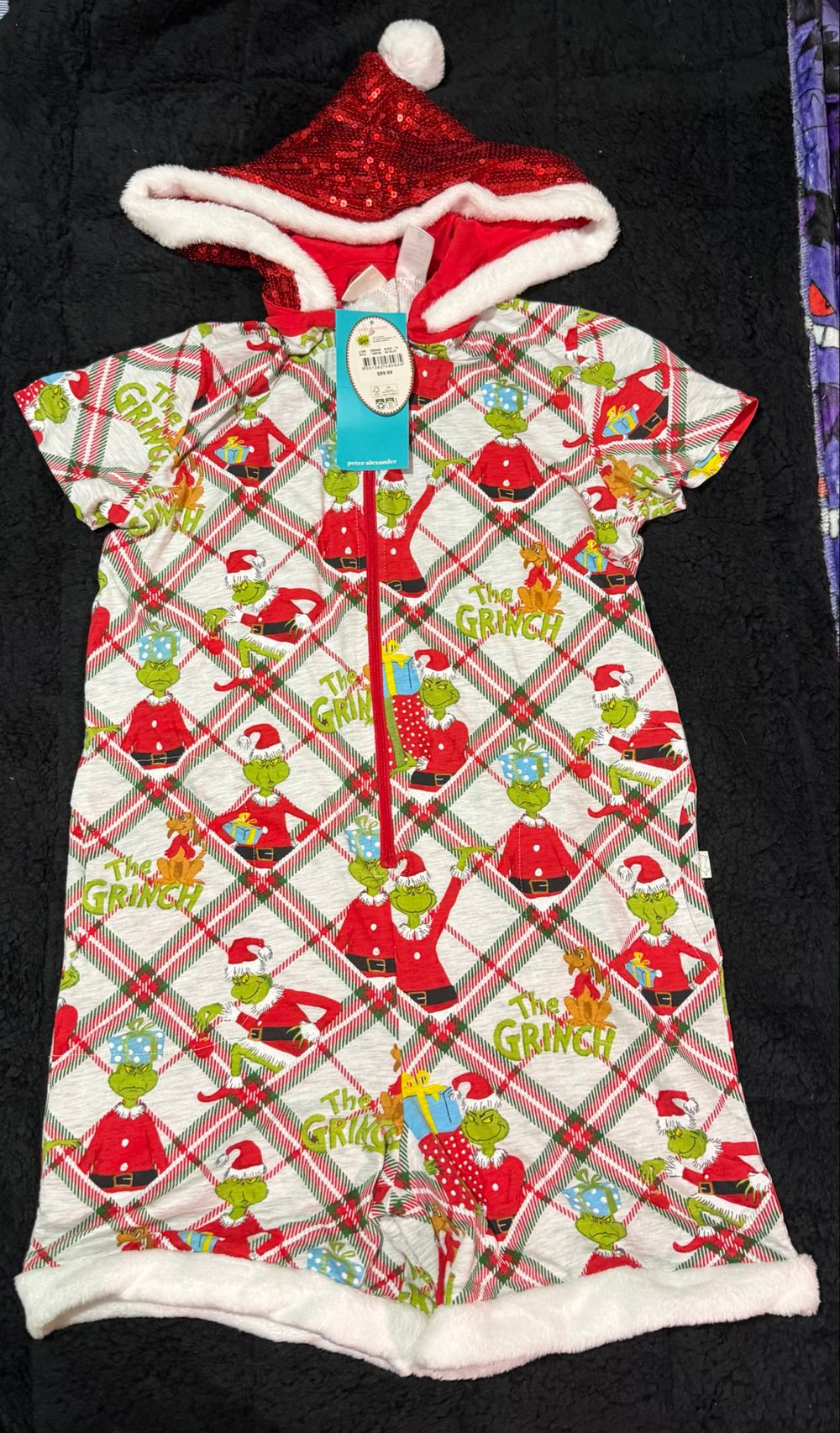 The Grinch Plaid pajamas