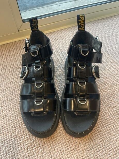 Near New Dr Marten sandals