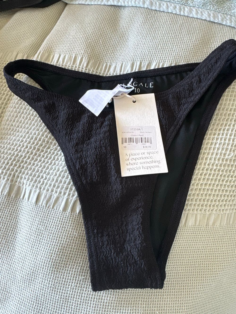 Locale Black Bikini Bottoms