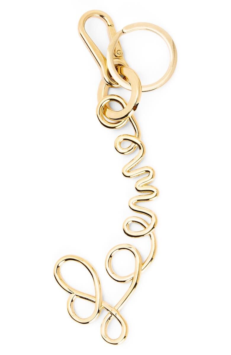 Loewe Signature Charm Keyring