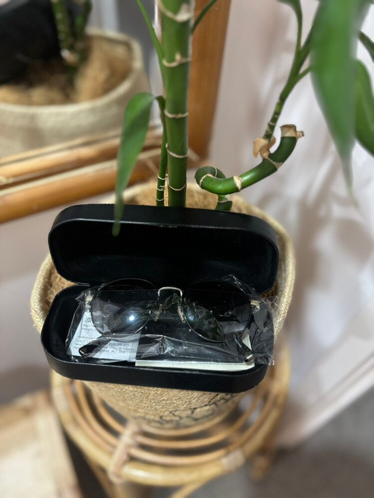 Coach Black Round Sunglasses