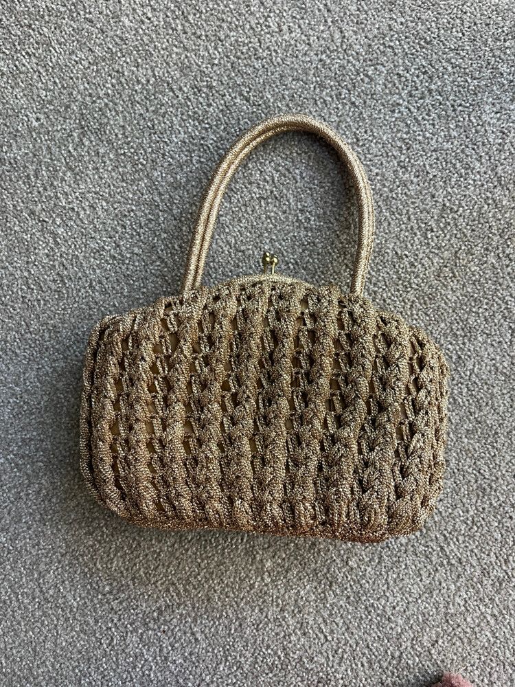 Gold Vintage Bag James Florsheim of London