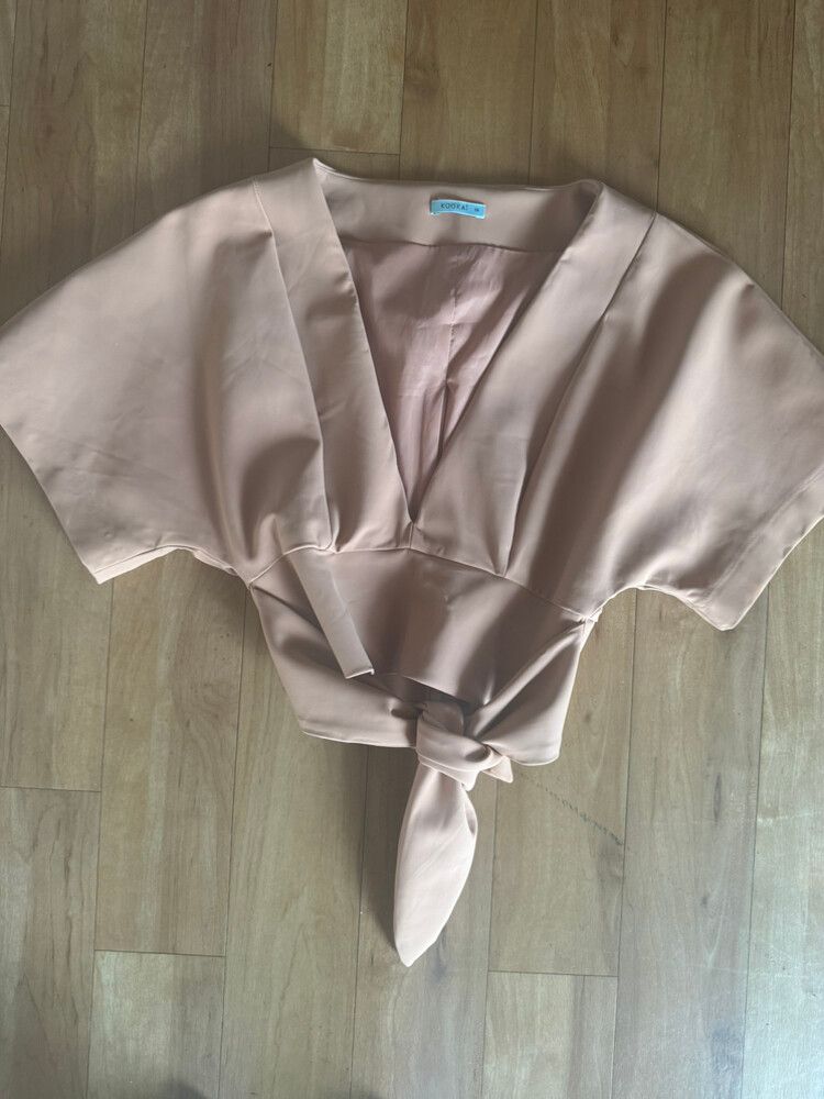 Kookai tan top - size 34/XS