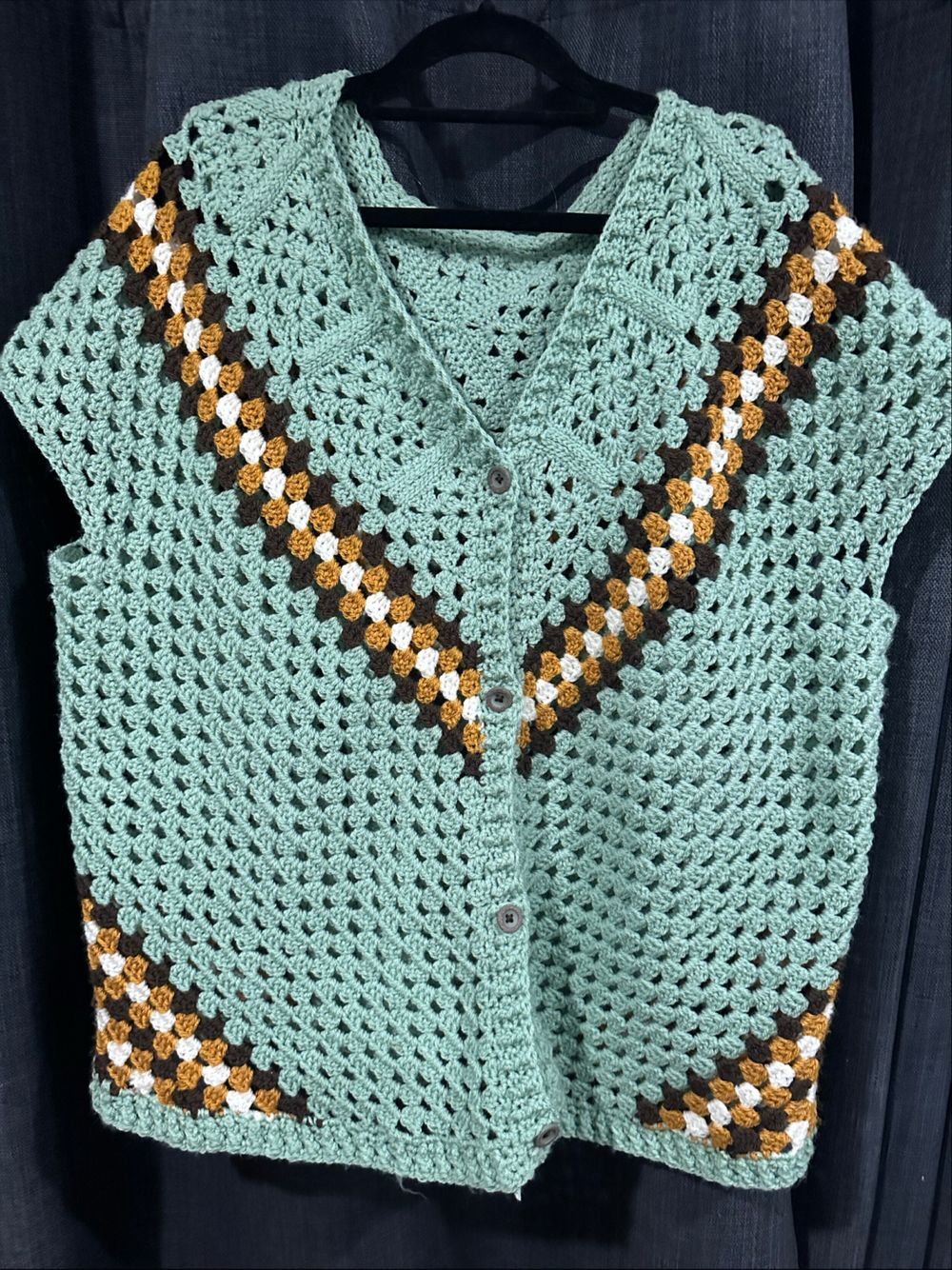 crochet cardigan
