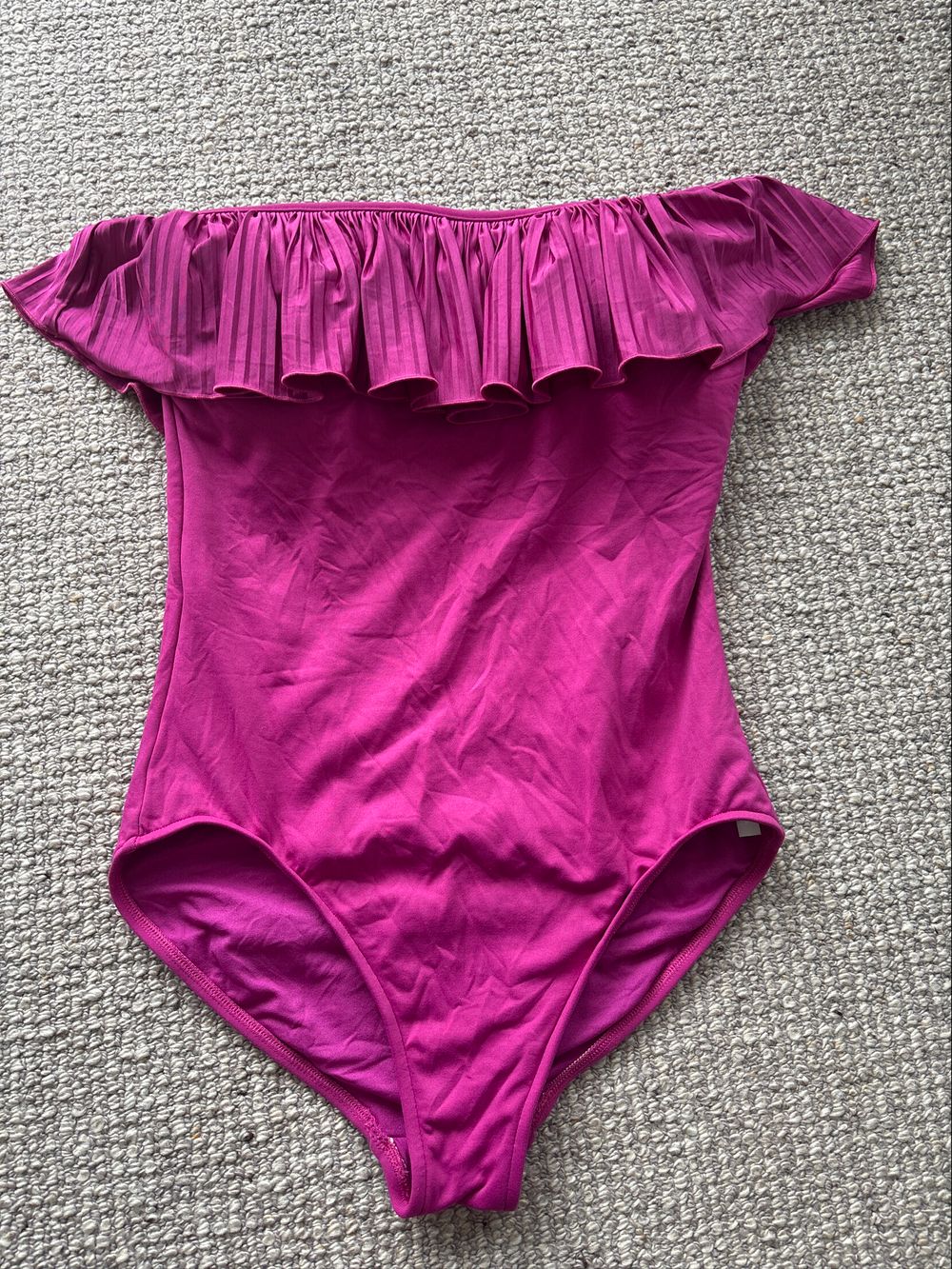 Seafolly Pink Swimsuit strapless