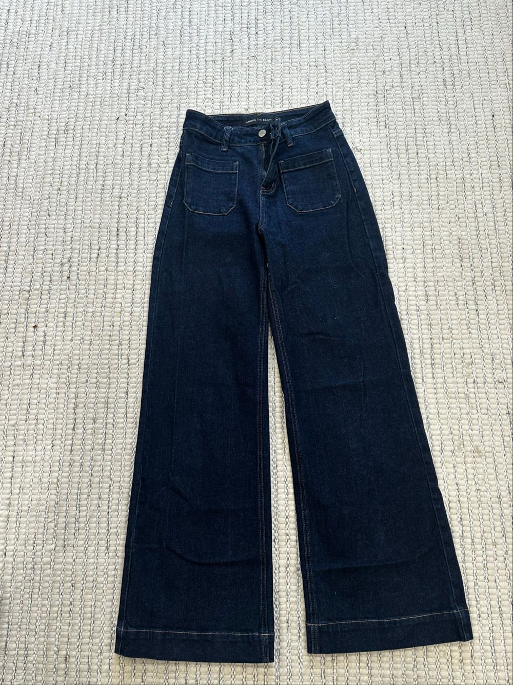 Among The Brave ZOEY Blue Wide Leg Jeans