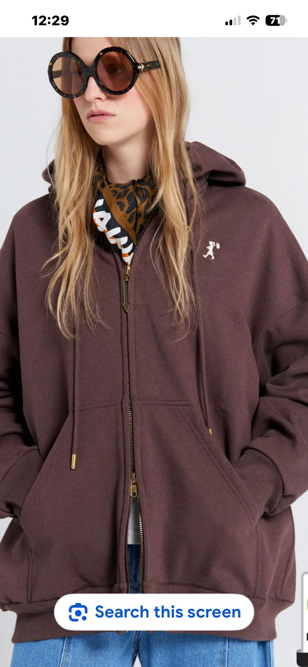 Karen walker oversized hoody