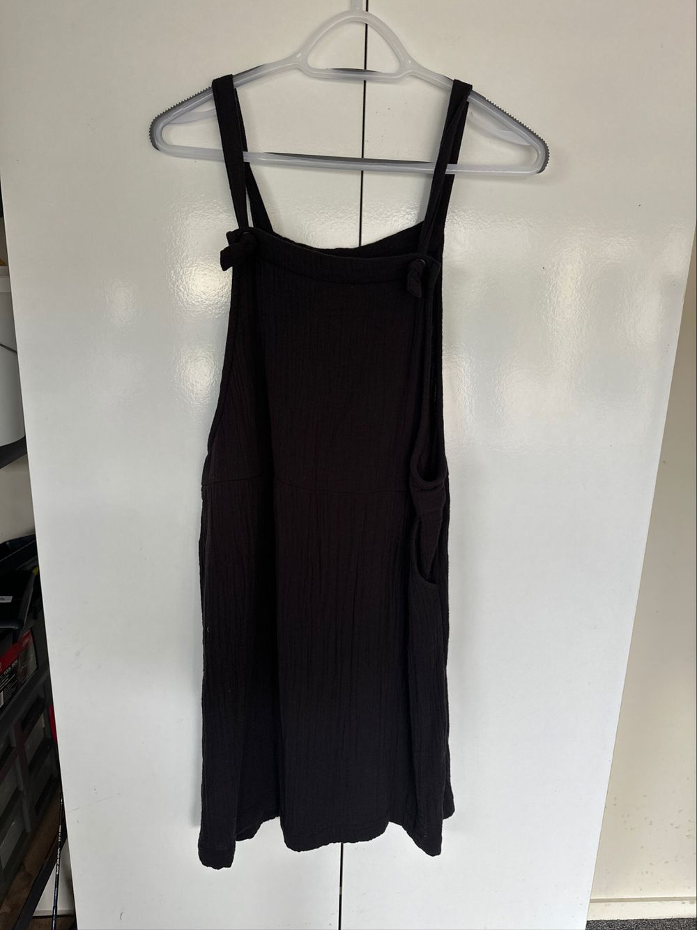Black Apron Dress