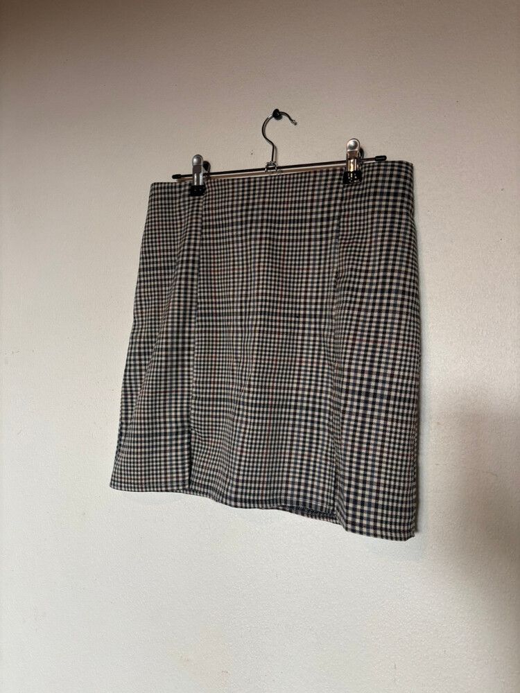 Check Mini skirt