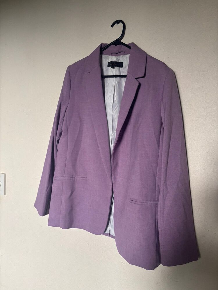 Purple Tailored Blazer
