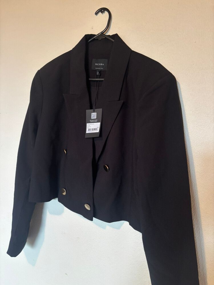 Cropped blazer