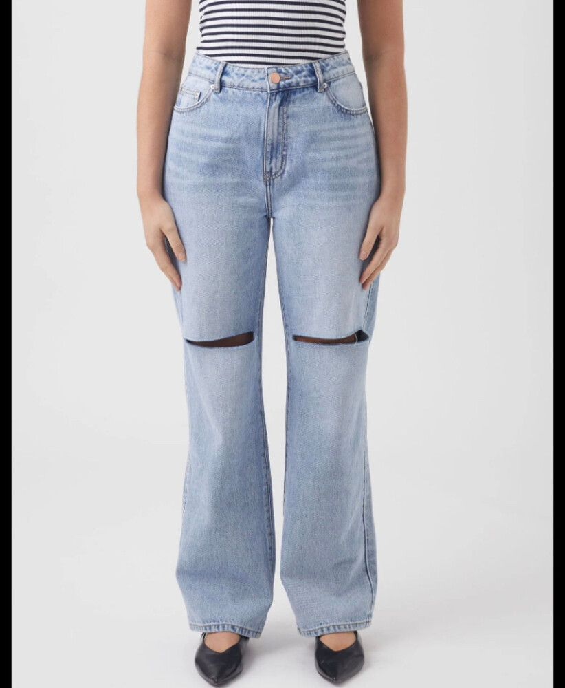 Dejcuba Light Blue Ripped Jeans