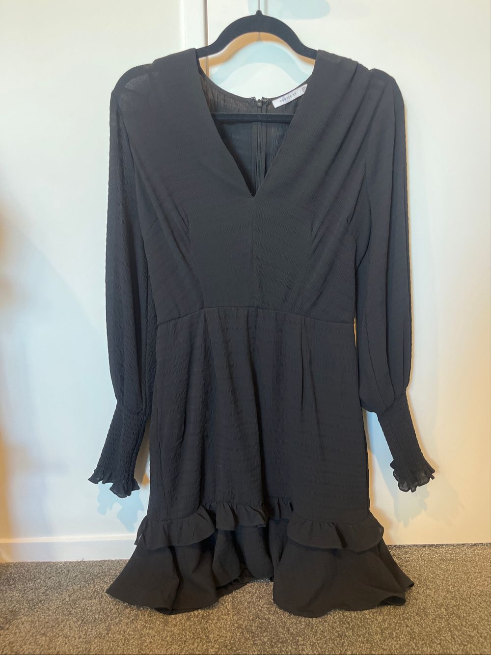 Cooper St Black Long Sleeve Dress