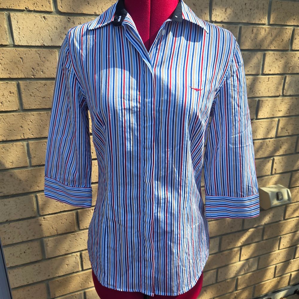 R.M. Williams Multi-Coloured Striped Shirt