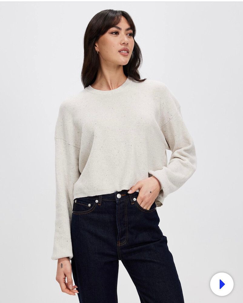 Dozborow Sweater, Ecru Cine