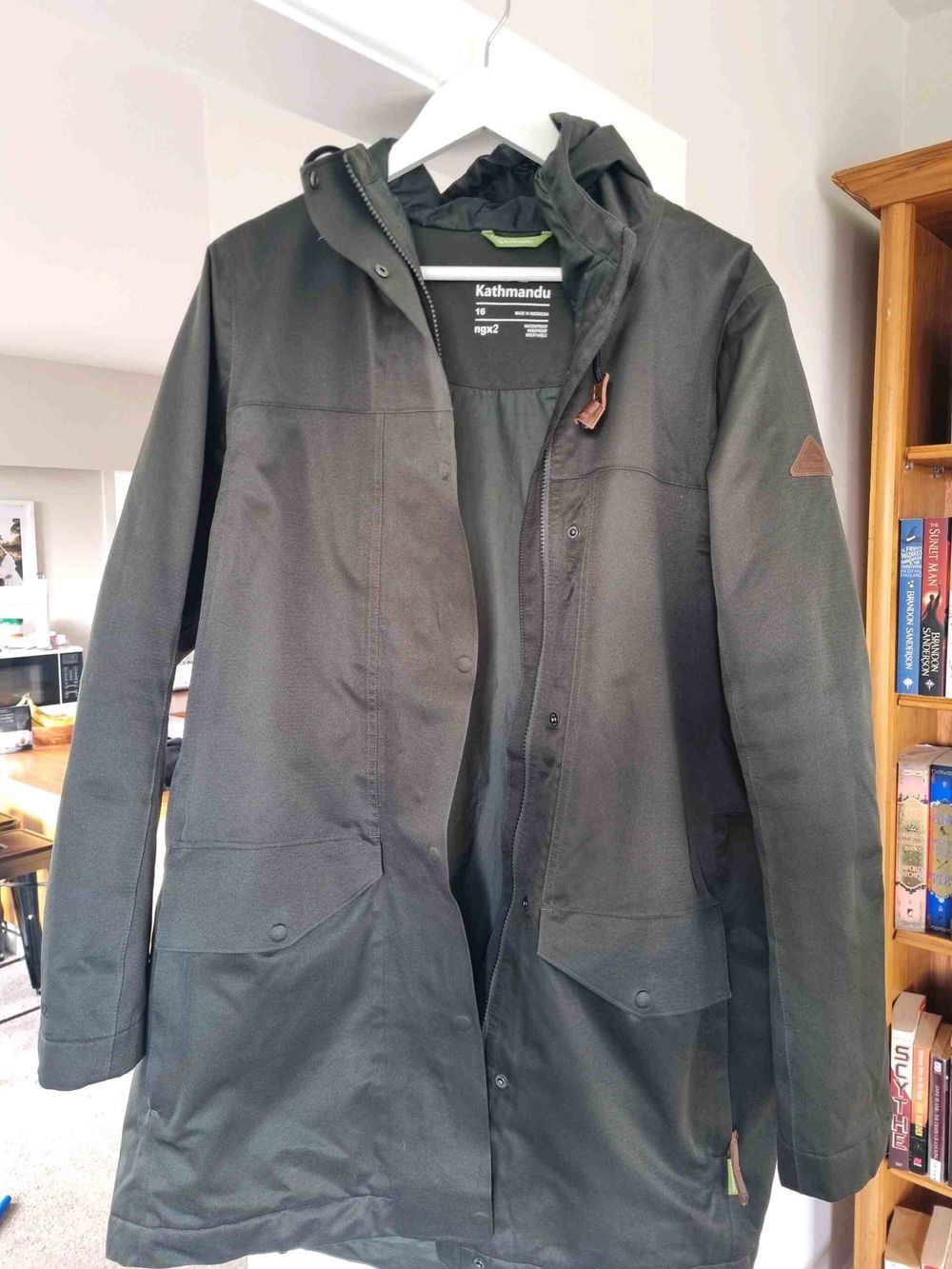 Kathmandu Green Padded Rain Jacket/Parka