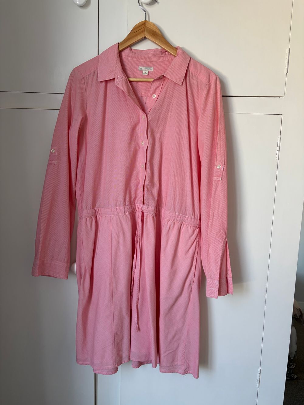Gap Pink Shirt Dress