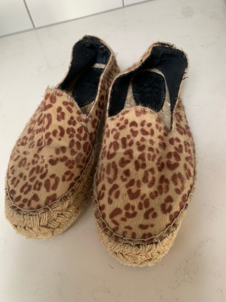 Leopard Print Espadrille