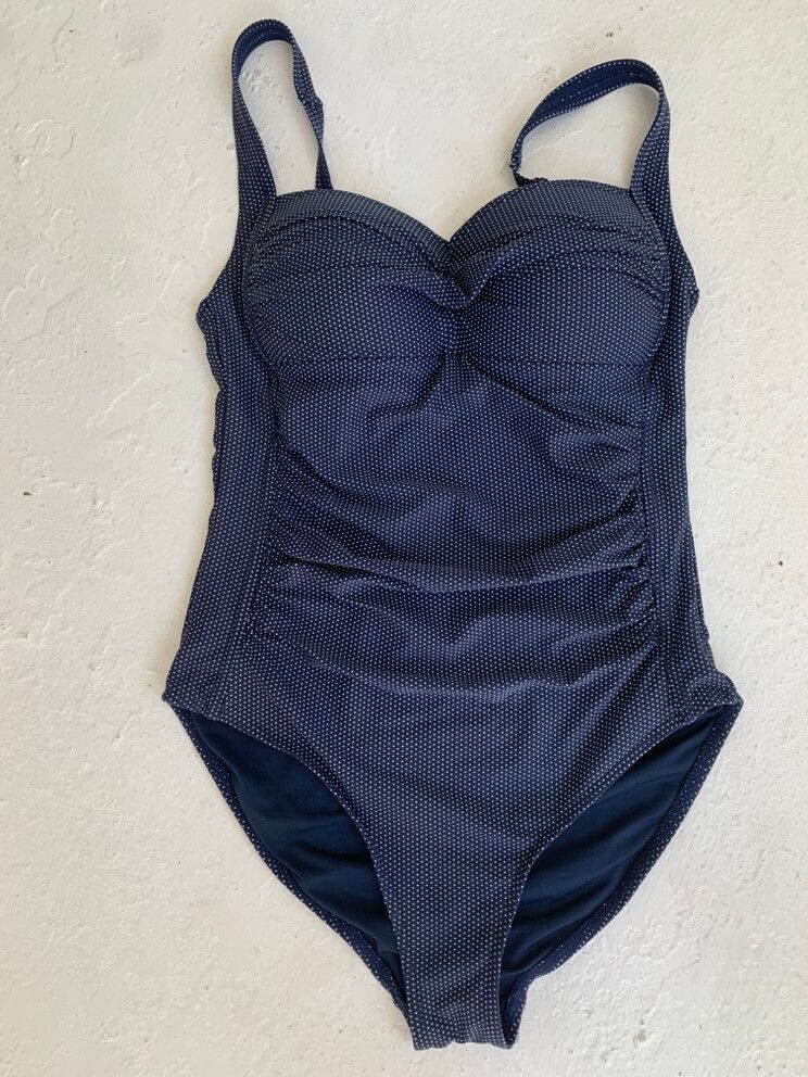 Navy With Spots Swimsuit