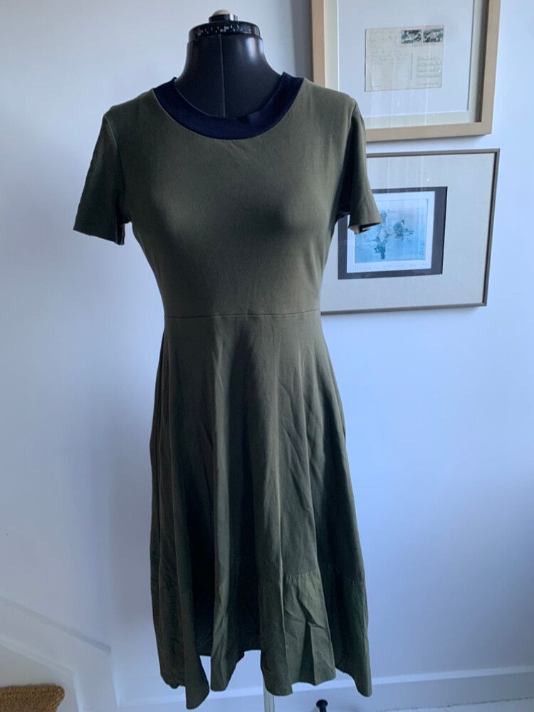 slim fit dress slacks Tavison Maxi Dress Green