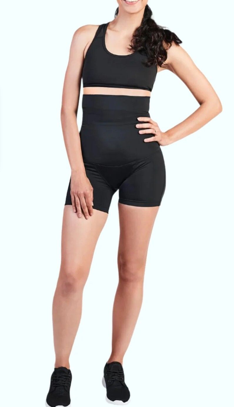 SRC Postpartum Recovery Shorts Black Shorts