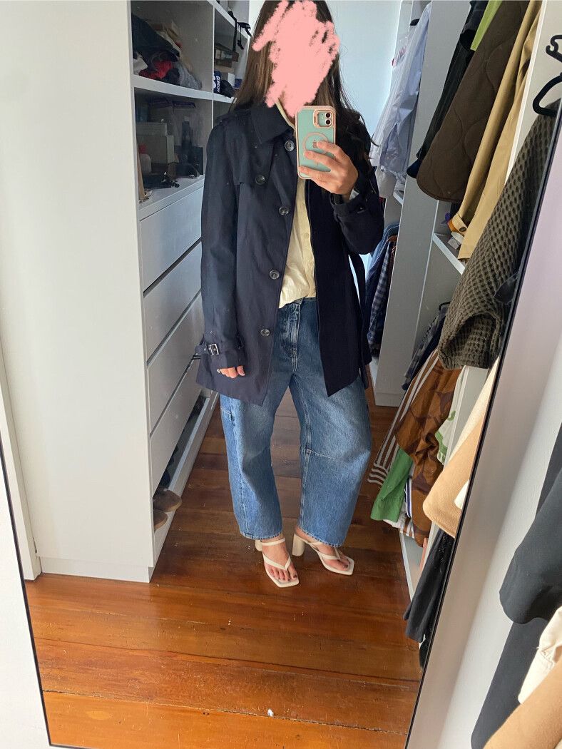 David Lawrence Trench Coat (Navy)