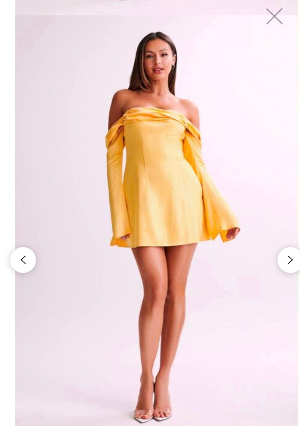 knee length dresses for ladies Giselle Blush Mini Dress main image 1