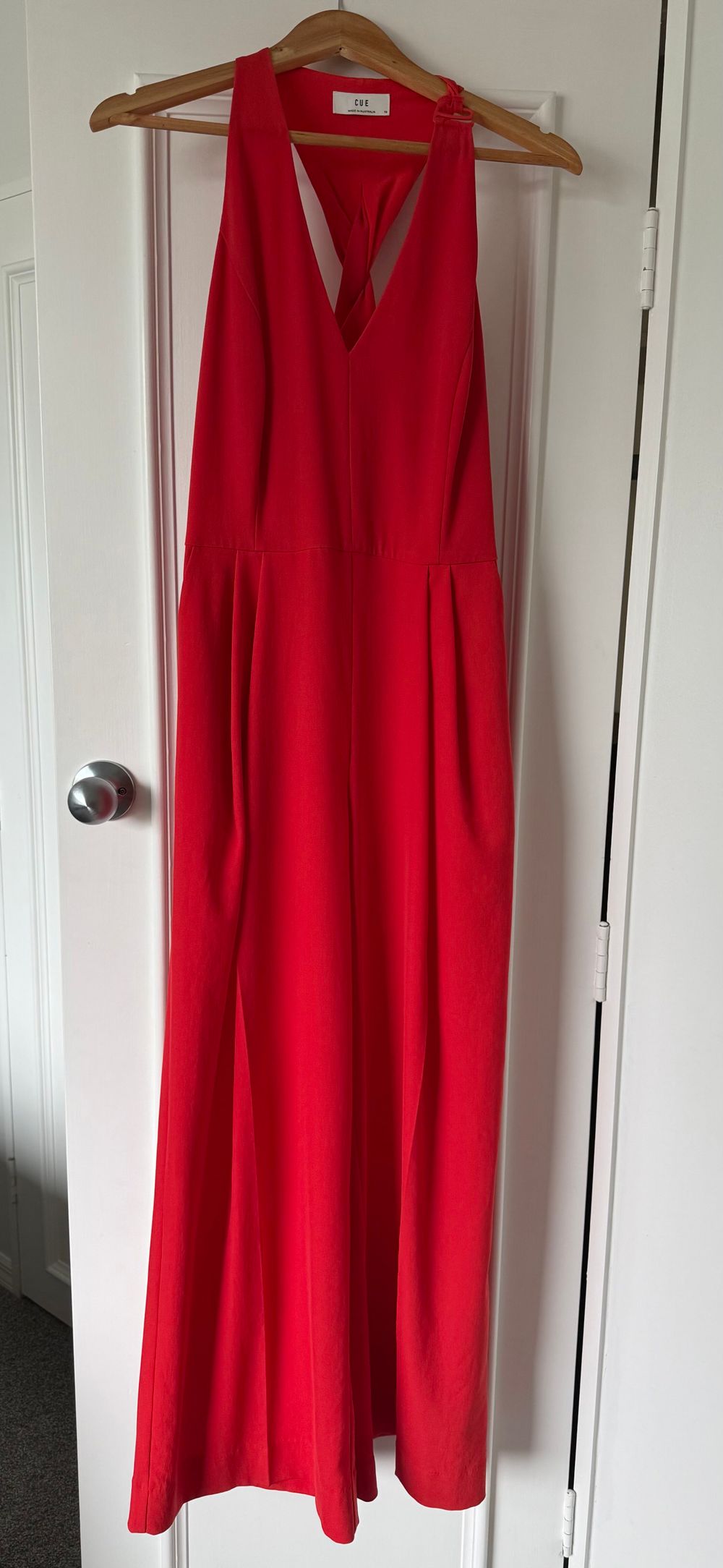 Cue Red Jumpsuit