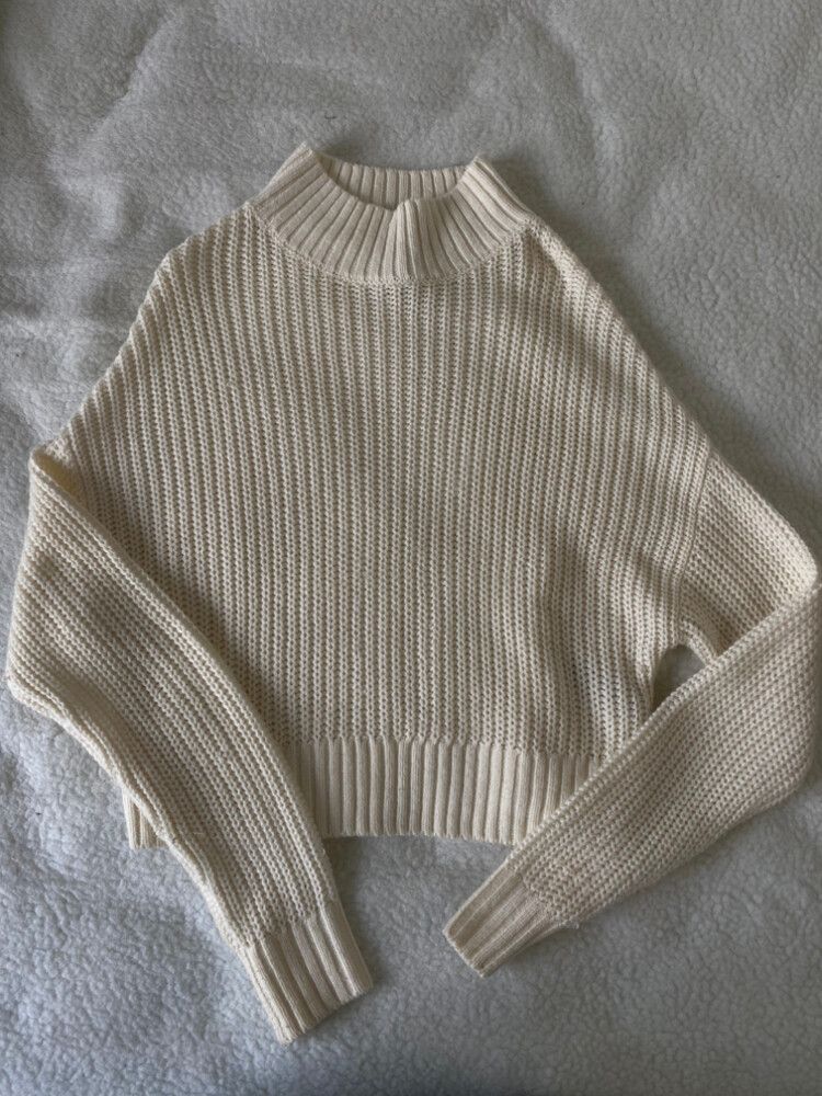 White Knit Sweater