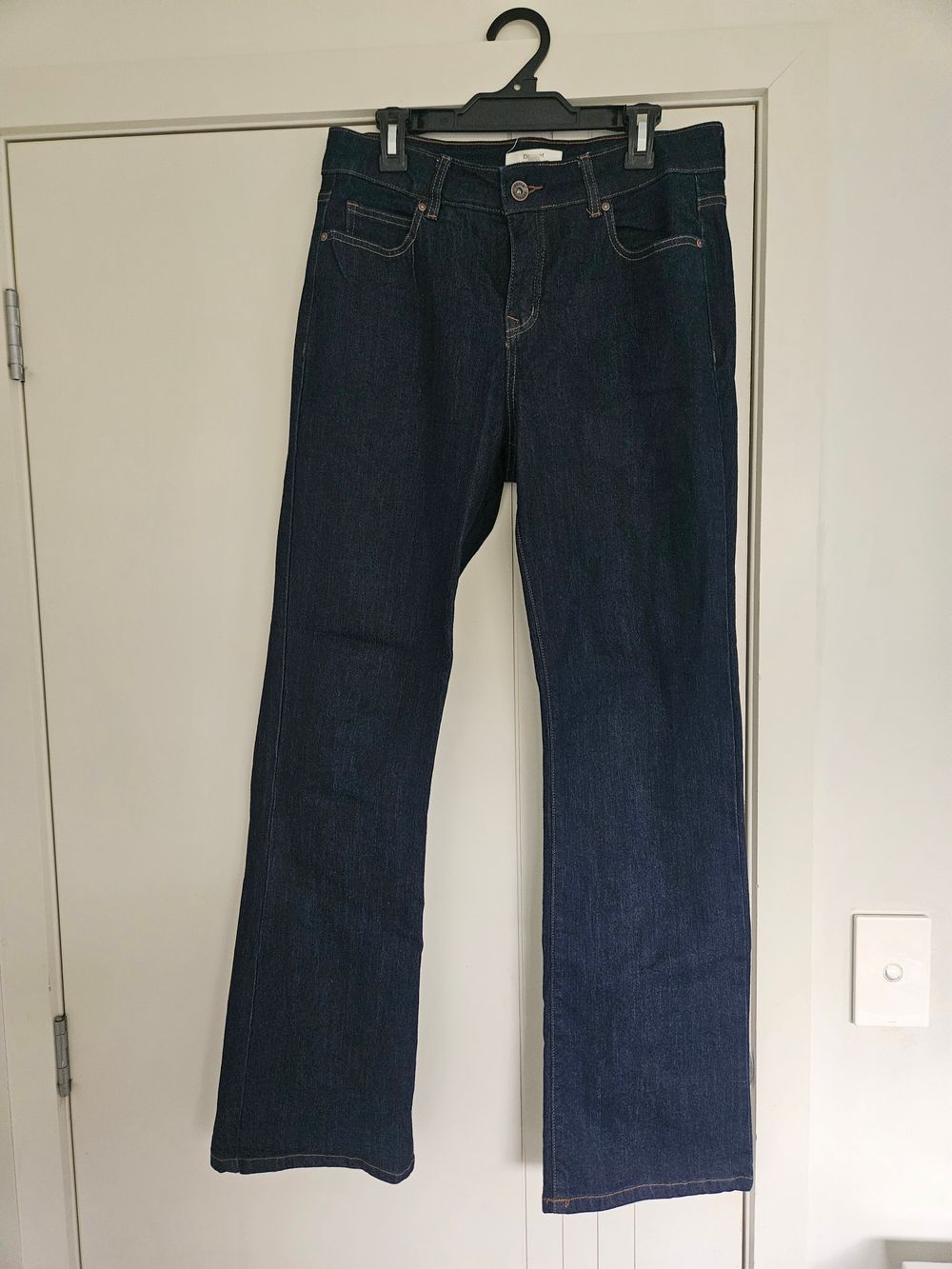 Blue bootleg jeans Size 12