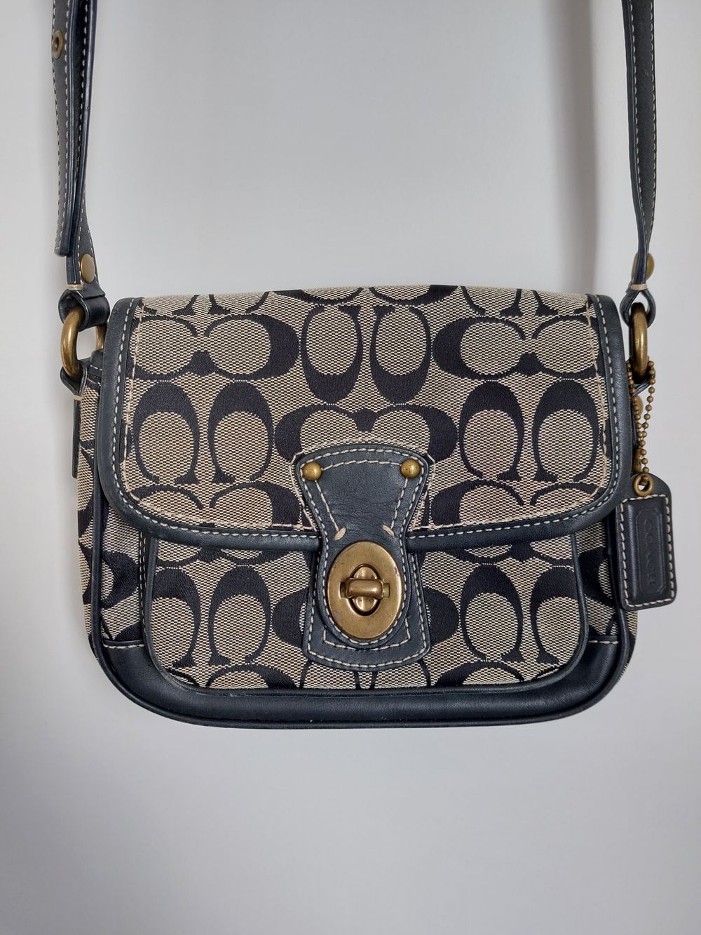 COACH Y2K Black Crossbody Bag