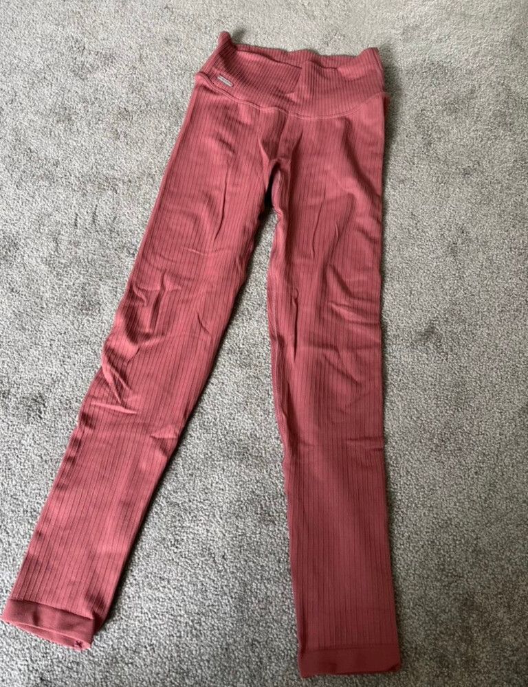 Aimn Ribbed Tights