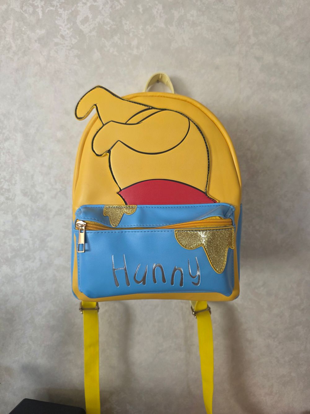 Winnie The Pooh Yellow And Blue Backpack