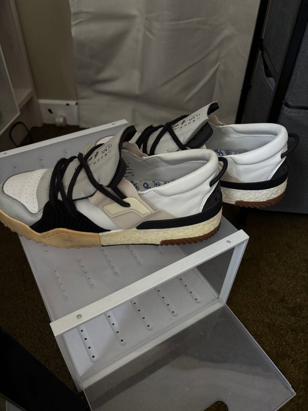 adidas gazelle silver green womens Adidas Consortium FV2960 adidas X Alexander Wang Puff Trainers Mens  Lifestyle Shoe main image 1