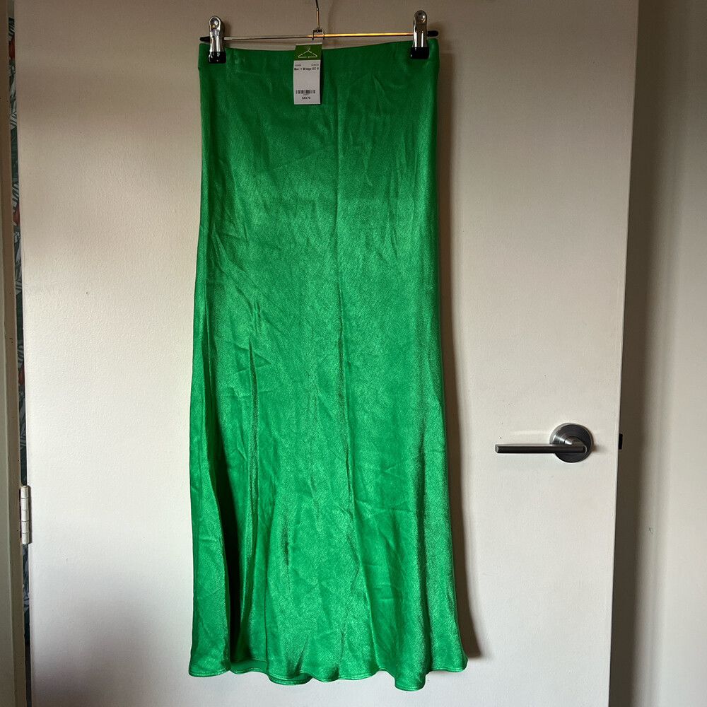 Bec + Bridge Green Maxi Skirt