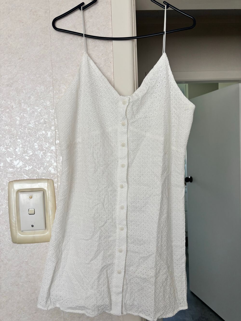 Rusty White Mini Dress