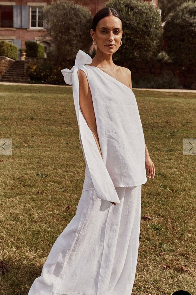 sora linen dress ADN PARIS main image 1