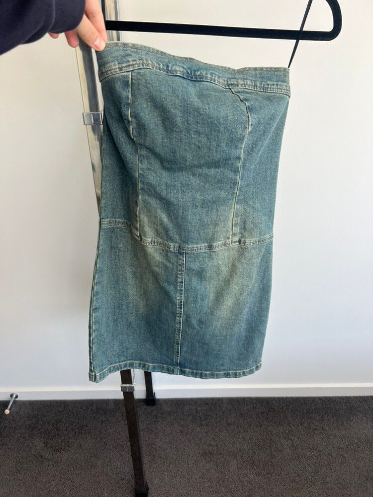 Glassons - Denim Mini Dress on Designer Wardrobe