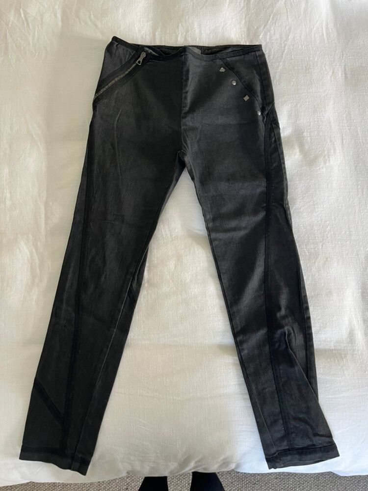 Alexander McQueen Black Studded Jeans