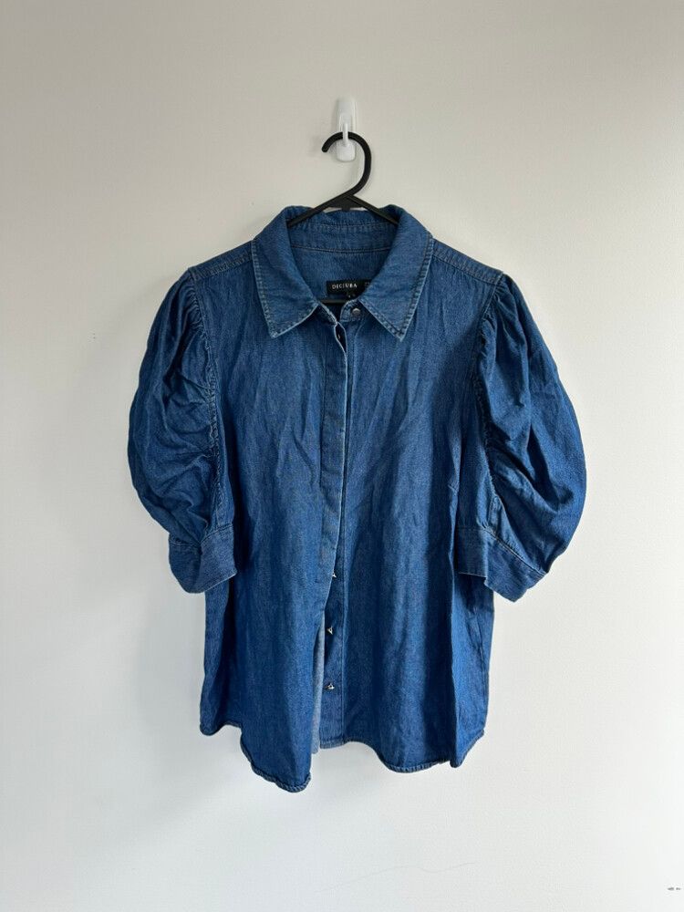 Decjuba Blue Denim Shirt