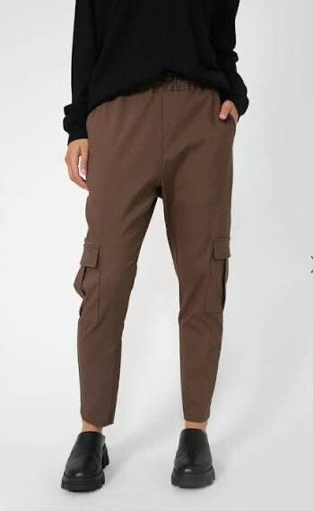 Moochi Black Trooper Pants