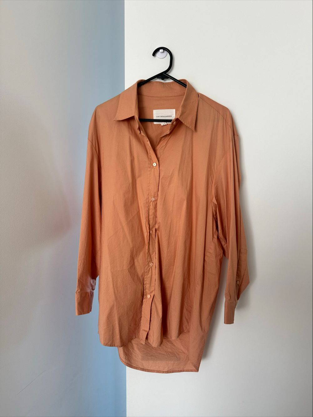 Viktoria & Woods Orange Cotton Shirt