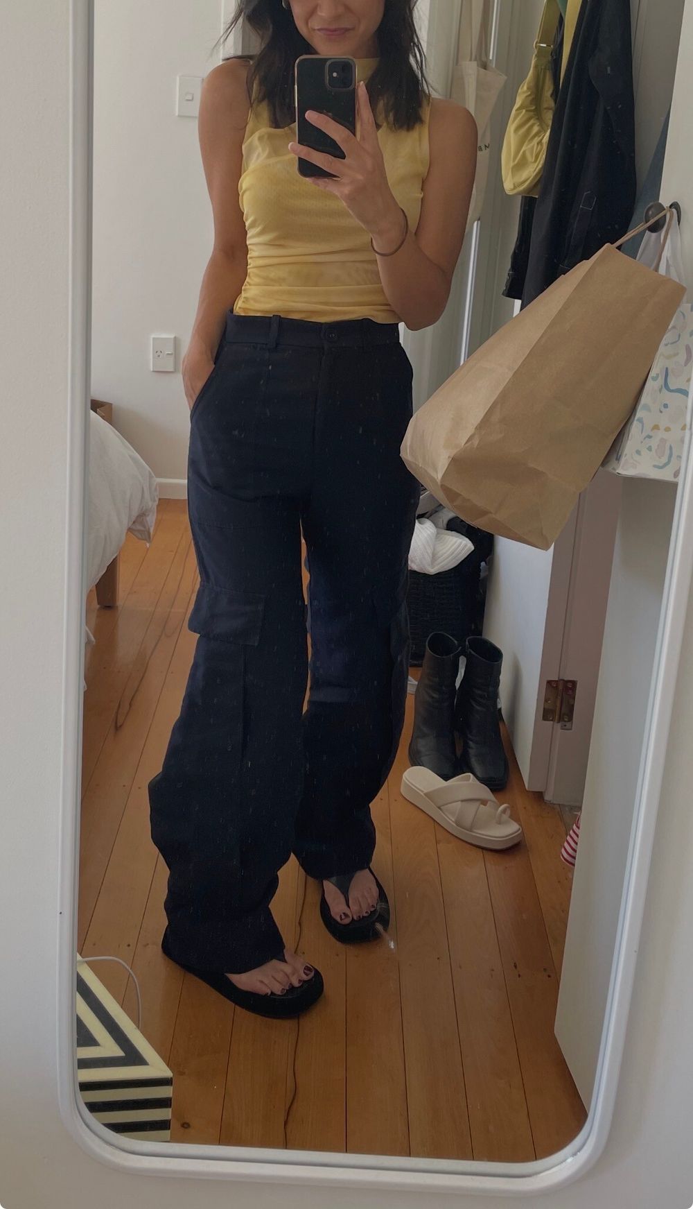 Benjamin Alexander Dark Navy Cargo Pants
