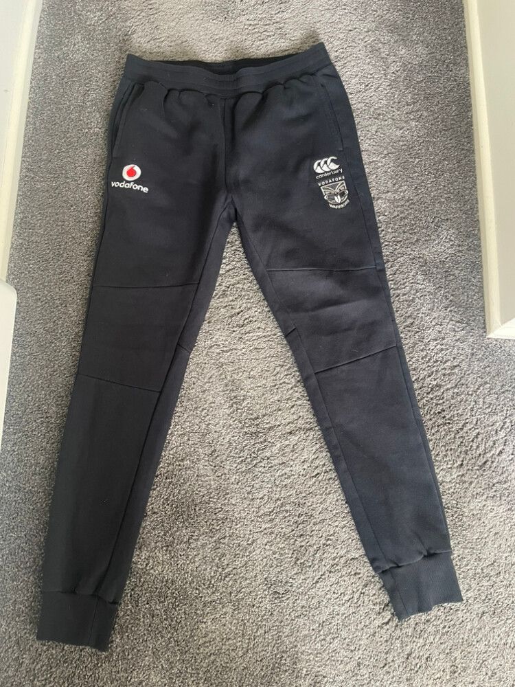 Warriors Canterbury Black Track Pants
