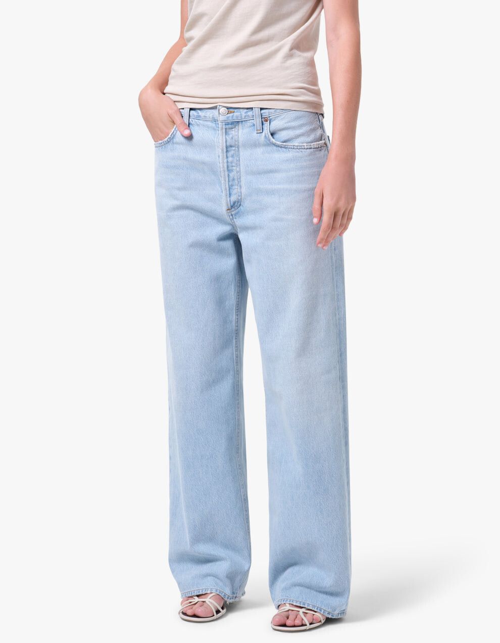 Agolde Low Slung Baggy Jeans s27