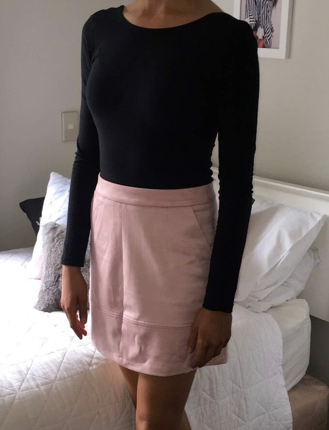 Pink Mini Skirt